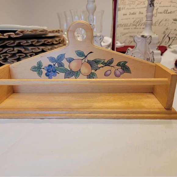 Mikasa | Dining | Mikasa Garden Harvest Intaglio Spice Rack Oak Wood ...